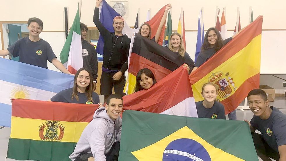 Schüler aus zahlreichen Ländern nehmen an den Austauschen teil. Foto: privat