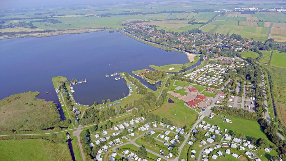 Das Feriengebiet am Großen Meer zählt zu den beliebtesten Urlaubsregionen Ostfrieslands. Foto: Archiv