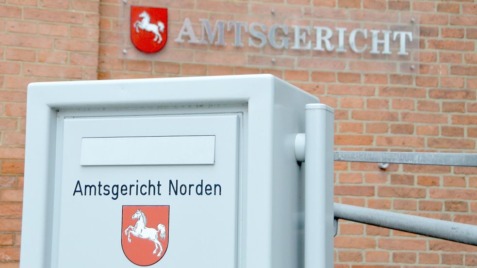 Vor dem Amtsgericht Norden musste sich am Dienstag ein merhfach vorbestrafter früherer Brookmerlander verantworten. Foto: Thomas Dirks