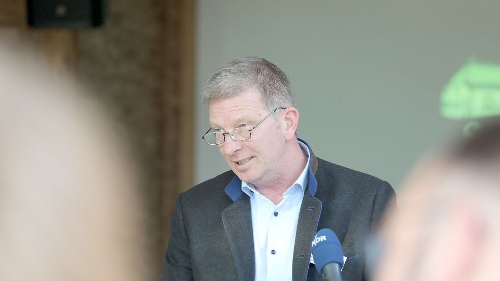 Bezirksjägermeister Simon Grootes hält Weidehaltung für unabdingbar für den Schutz einiger gefährdeter Pflanzen und Tierarten. Foto: Romuald Banik
