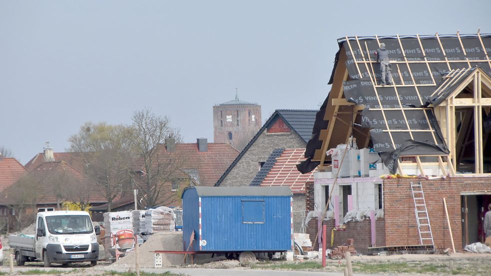 Im Brookmerland denkt man über neue Wege im sozialen Wohnungsbau nach. Foto: Thomas Dirks