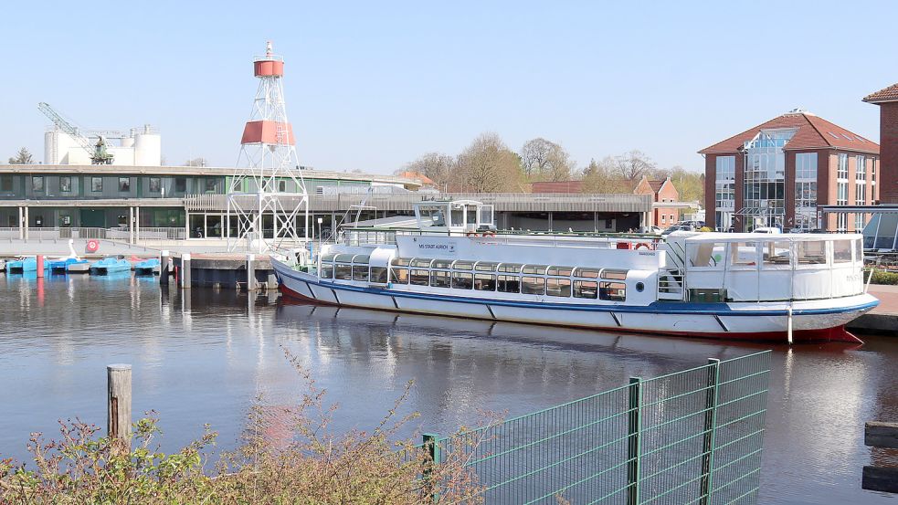 In den vergangenen Jahren wurde viel Geld in den Auricher Hafen investiert. Foto: Heino Hermanns