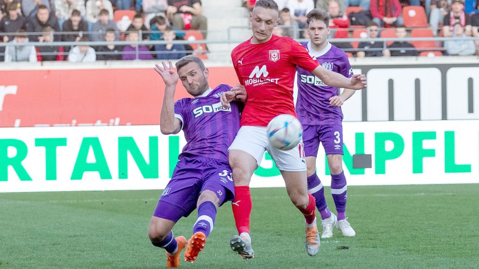 Immer einen Schritt früher am Ball: VfL-Abwehrchef Timo Beermann. Foto: imago images/Eibner-Pressefoto/Eckehard Schulz