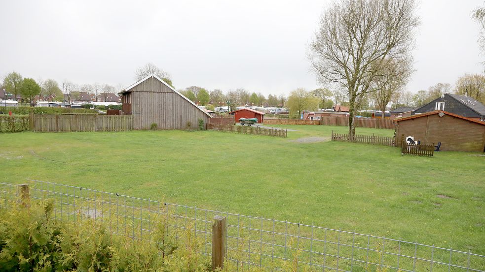 Ein Bereich des Campingplatzes soll nach Wunsch des Ortsrates für die mobilen Wohnheime für die Geflüchteten hergerichtet werden. Foto: Romuald Banik