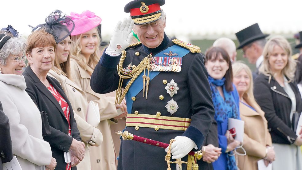 Dass sie einen König haben, war für die Briten eine große Umstellen. Denn Charles musste lange warten, um den Thron zu besteigen. In dieser Zeit hat er sehr viel erlebt. Foto: PA Wire