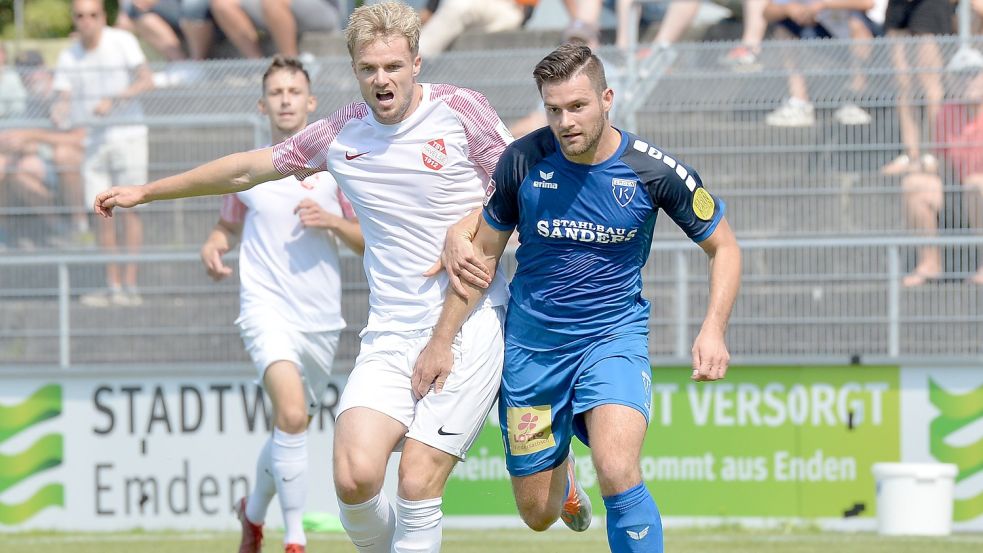 Kickers-Torjäger Tido Steffens bleibt. Foto: Bernd Wolfenberg