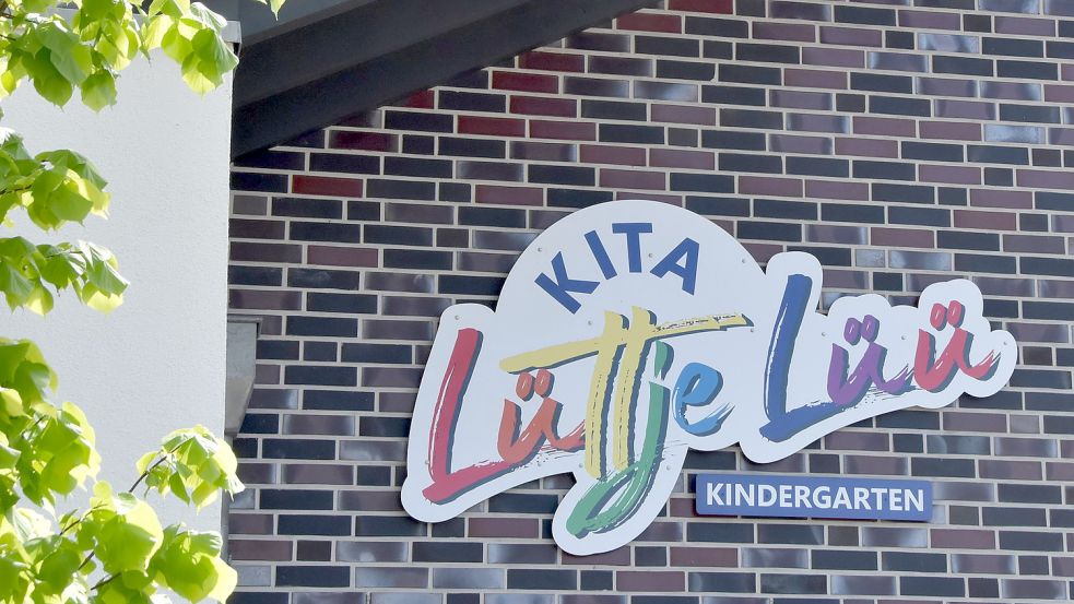 Die aus einem Kindergarten und einer Krippe bestehende Kindertagesstätte „Lüttje Lüü“ in Rechtsupweg ist seit 2019 in Betrieb. Foto: Thomas Dirks