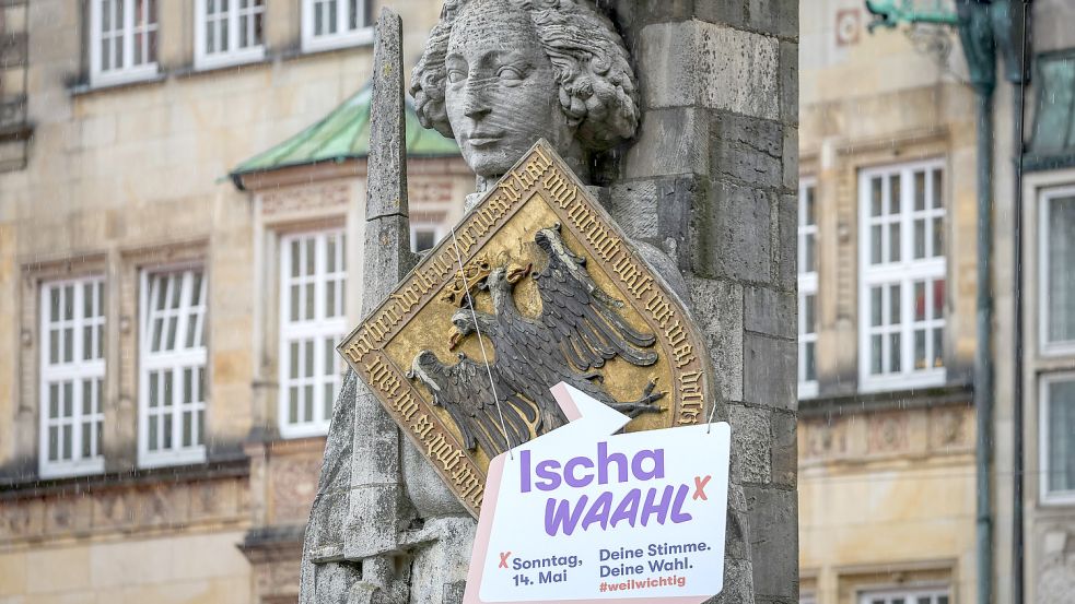 In Bremen wird am 14. Mai eine neue Bürgerschaft gewählt. Foto: dpa/Focke Strangmann