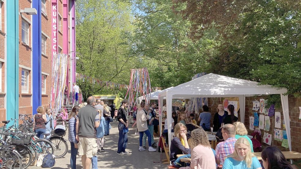 Bei Wärme und Sonnenschein konnten in diesem Jahr viele Aktionen auch draußen stattfinden. Foto: Rebecca Kresse