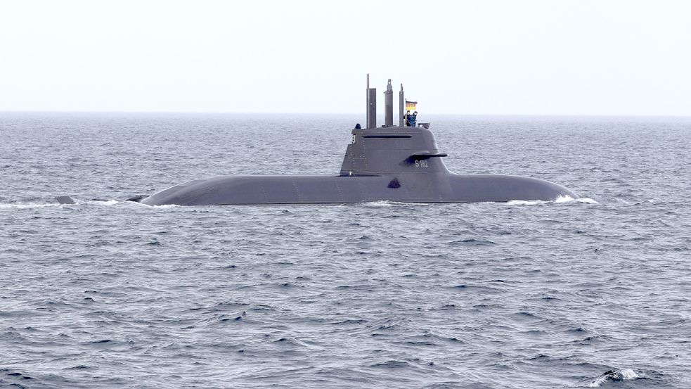 U-Boot S182/U 32 vor Eckernförde: Die Marine setzt künftig auch auf kleinere und unbemannte Systeme. Foto: Imago Images/Future Image/T. Skupin
