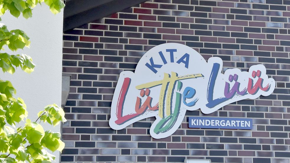 •Die aus einem Kindergarten und einer Krippe bestehende Kindertagesstätte „Lüttje Lüü“ in Rechtsupweg ist seit 2019 in Betrieb. Foto: Thomas Dirks