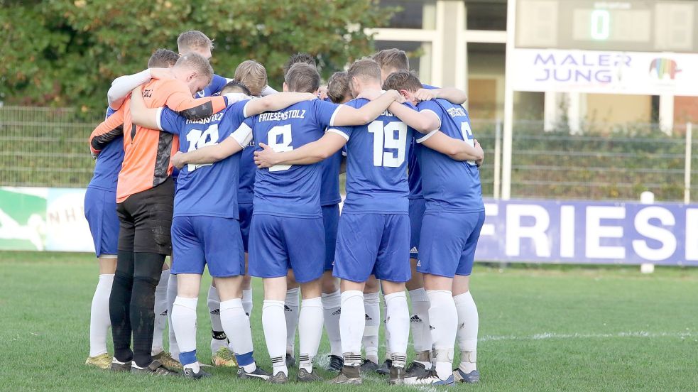 Fußball Ostfrieslandklasse Spätes Tor beschert Riepe Platz eins