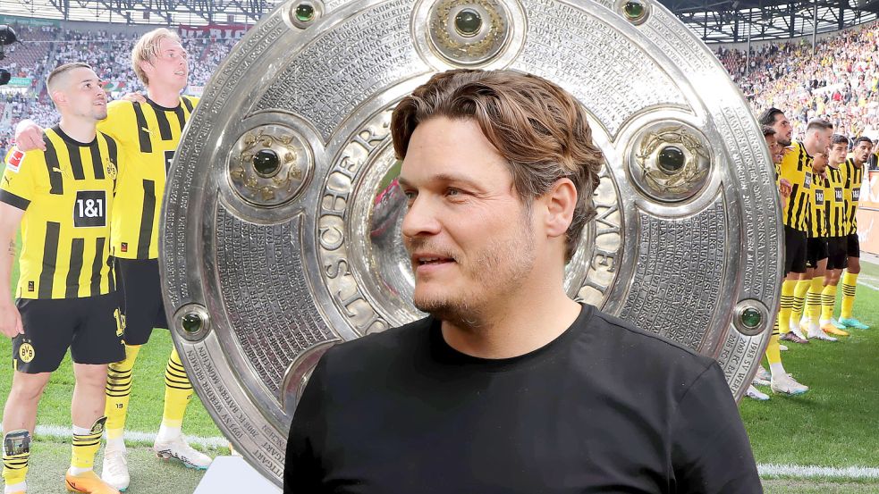Noch ein Sieg am Samstag und Borussia Dortmund mit Trainer Edin Terzic ist neuer deutscher Meister. Foto: imago-images/Ulrich Wagner