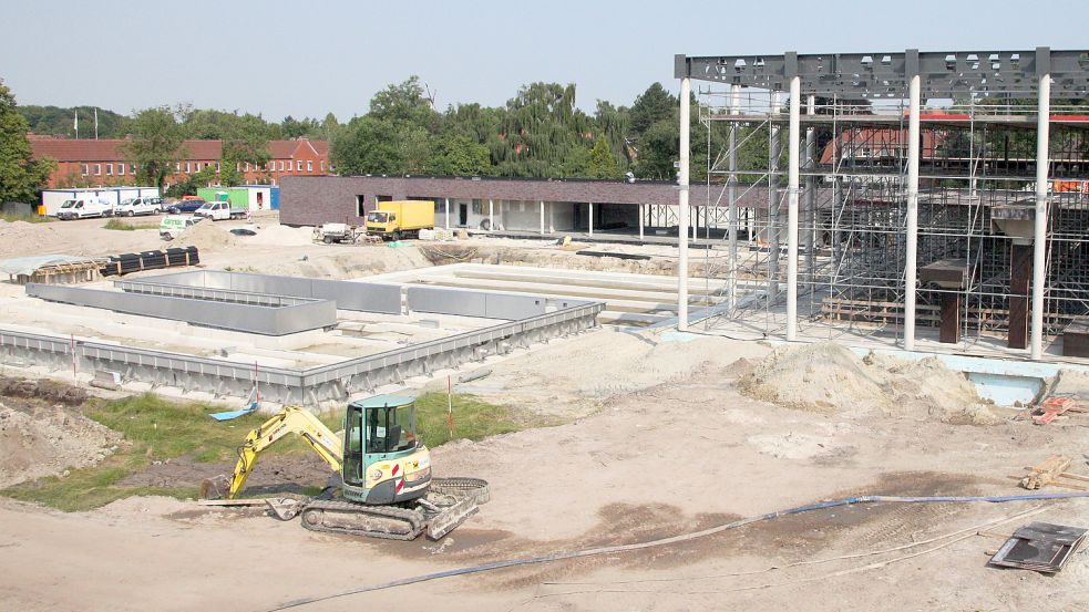 Im Juli 2012 war „De Baalje“ noch eine Großbaustelle. Foto: Romuald Banik
