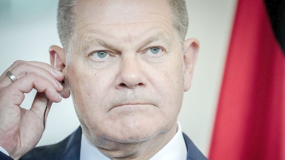 Bundeskanzler Olaf Scholz fordert eine Einigung im Streit um das Heizungsgesetz. Foto: Kay Nietfeld/dpa
