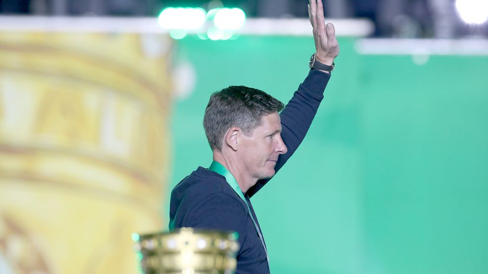 Und tschüss: Mit dem Pokalfinale endet die Zeit von Oliver Glasner als Trainer von Eintracht Frankfurt. Foto: www.imago-images.de