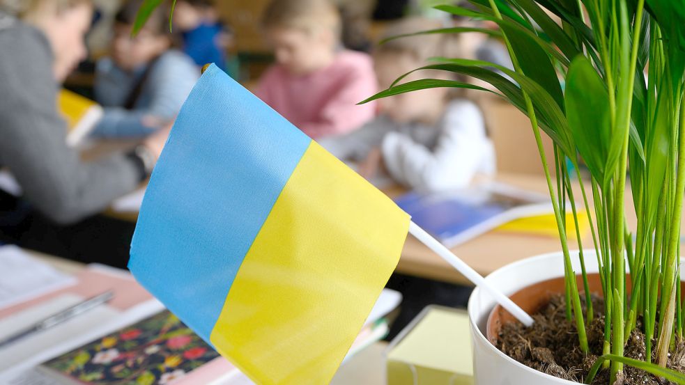 Lehrer berichten immer mal wieder von Problemen mit Schülern aus der Ukraine. Schleswig-Holsteins Bildungsministerin Karin Prien hat Verständnis für das Verhalten der Kinder - und einen Vorschlag. Foto: Robert Michael/dpa
