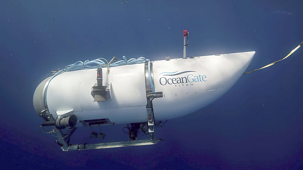 Im Nordatlantik suchen Rettungskräfte fieberhaft nach einem Tauchboot, das mit fünf Insassen auf dem Weg zum berühmten Wrack der «Titanic» war. Foto: picture alliance/dpa/OceanGate Expeditions