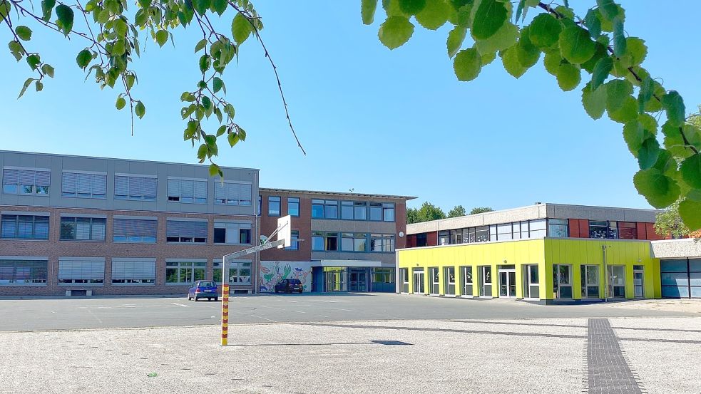Das Schulgelände der IGS in Moorhusen. Foto: Holger Janssen