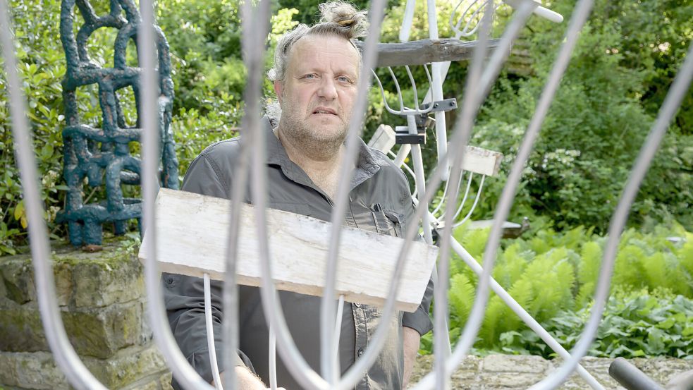 Will mit seinem neuen Projekt ein Zeichen für den Frieden setzen: Volker-Johannes Trieb. Foto: Hermann Pentermann