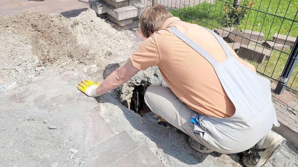 Viele Norder Hausbesitzer müssen in den kommenden Wochen auf ihrem Grundstück buddeln. Foto: Rebecca Kresse