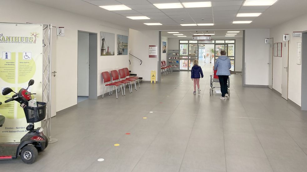 Das Norder Krankenhaus soll künftig ein Regionales Gesundheitszentrum (RGZ) werden. Foto: Rebecca Kresse