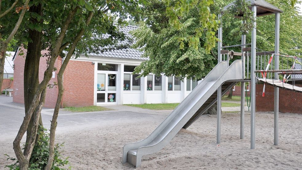 Der Schulkindergarten ist an die Grundschule Westerende-Kirchloog angeschlossen. Da es nicht genügend Lehrerstunden gibt, schließt die Einrichtung zum 1. August. Foto: Kim Hüsing