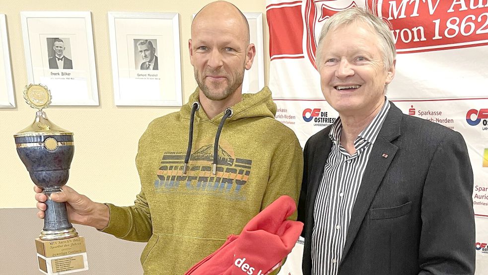 MTV-Chef Wilfried Theessen (rechts) zusammen mit Frank Lünemann. Foto: privat