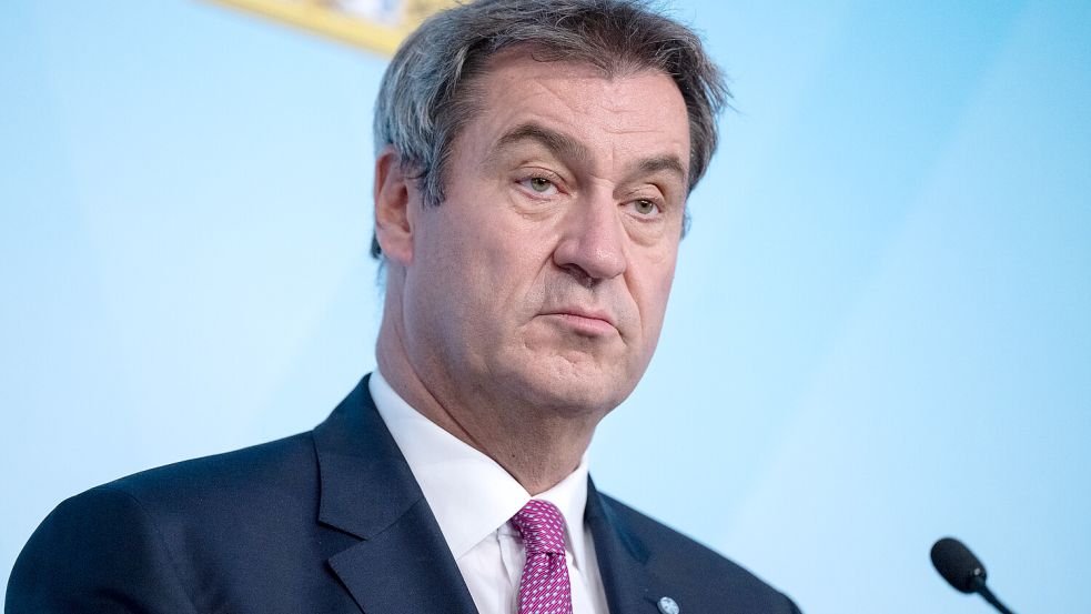 CSU-Chef Markus Söder hat mit schwächelnden Umfragewerten zu kämpfen. Foto: dpa/Sven Hoppe