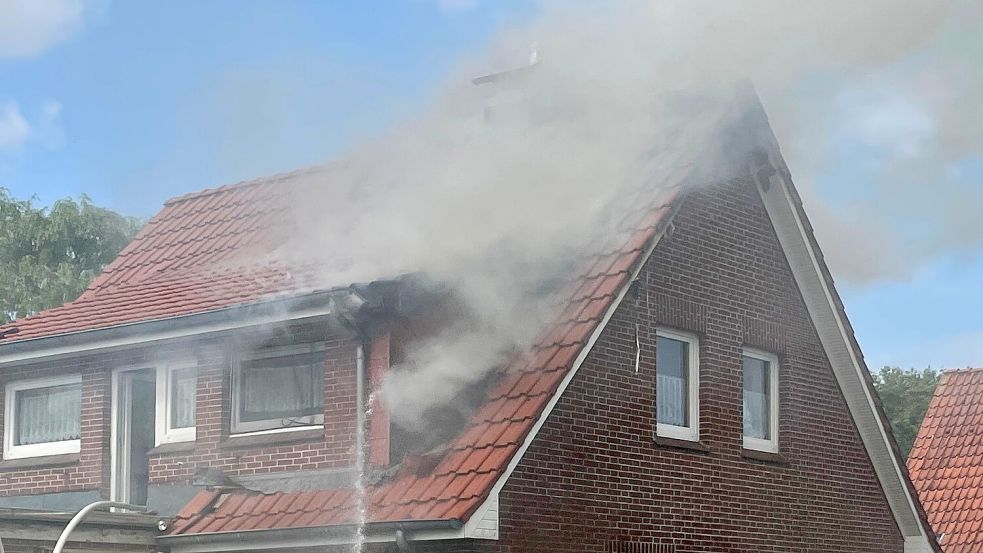 Die Feuerwehr rückte am Freitag zu einem Einsatz in Norden aus. Foto: Feuerwehr