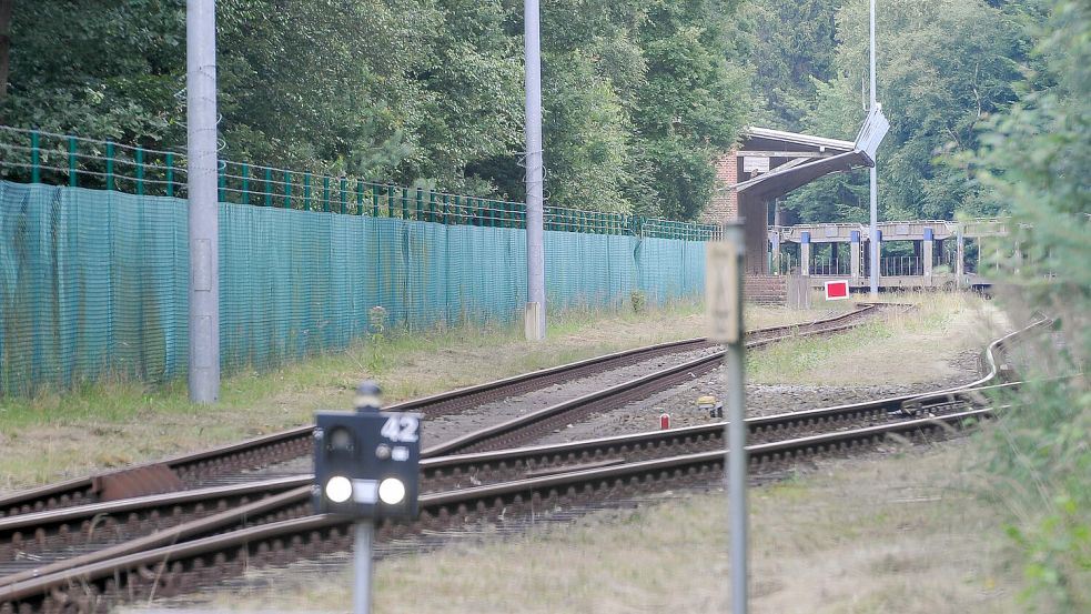 Das Munitionsdepot der Bundeswehr soll wieder über die Schiene versorgt werden. Foto: Stephan Friedrichs