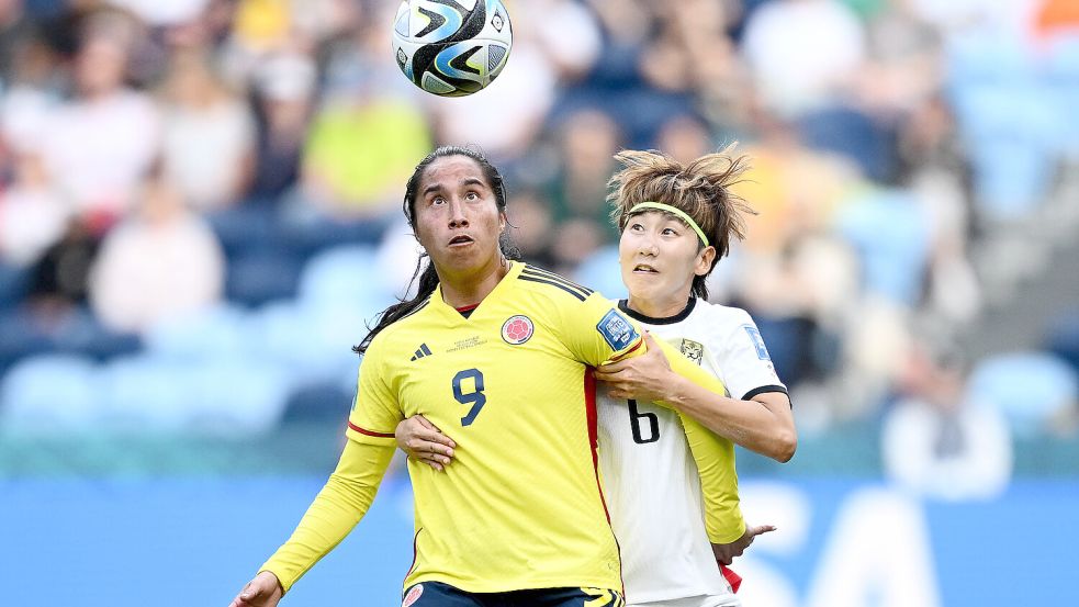 Ein Fußballfest zum Frühstück: Hier die PArtie zwischen Kolumbien und Südkorea. Foto: imago/AAP