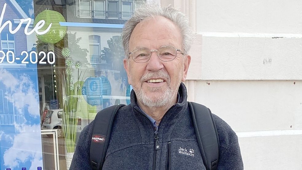 Ulrich Bärfacker, Urlauber aus Berlin. Foto: Lena-Johanna Cordes