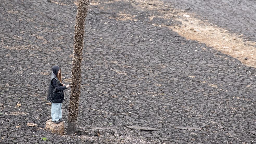 Der Paso-Severino-Staudamm versorgt die Hauptstadt Uruguays und das Ballungsgebiet um Montevideo mit Trinkwasser. Foto: dpa/Santiago Mazzarovich