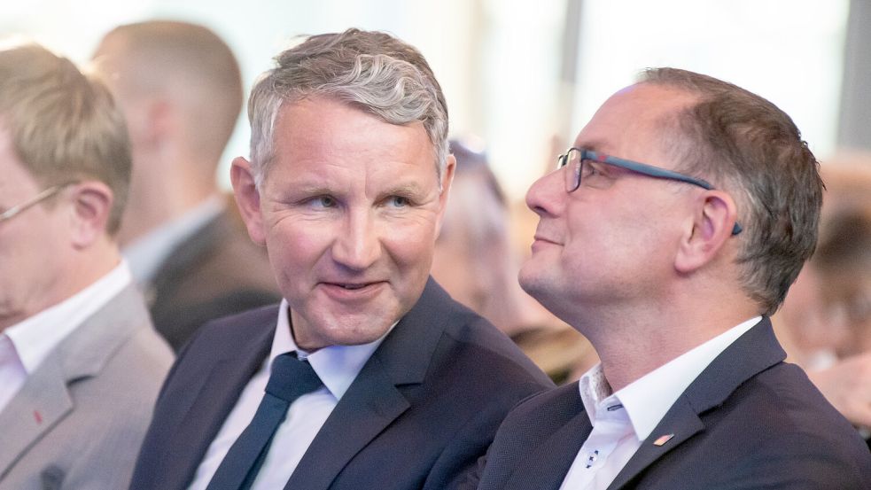 AfD-Veranstaltung Foto: dpa/Silas Stein