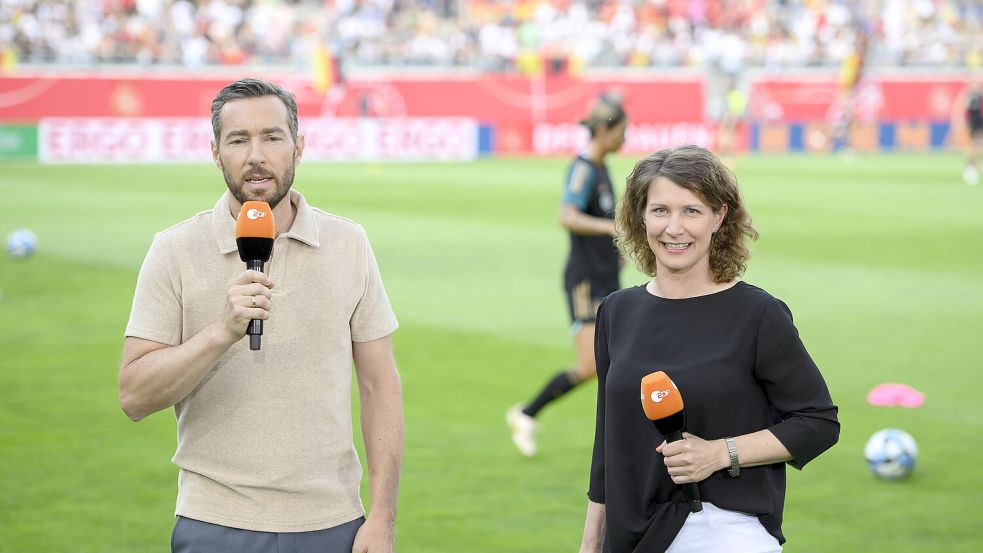 Sven Voss moderiert Spiele der Frauenfußball-WM. Foto: imago images/Sven Simon