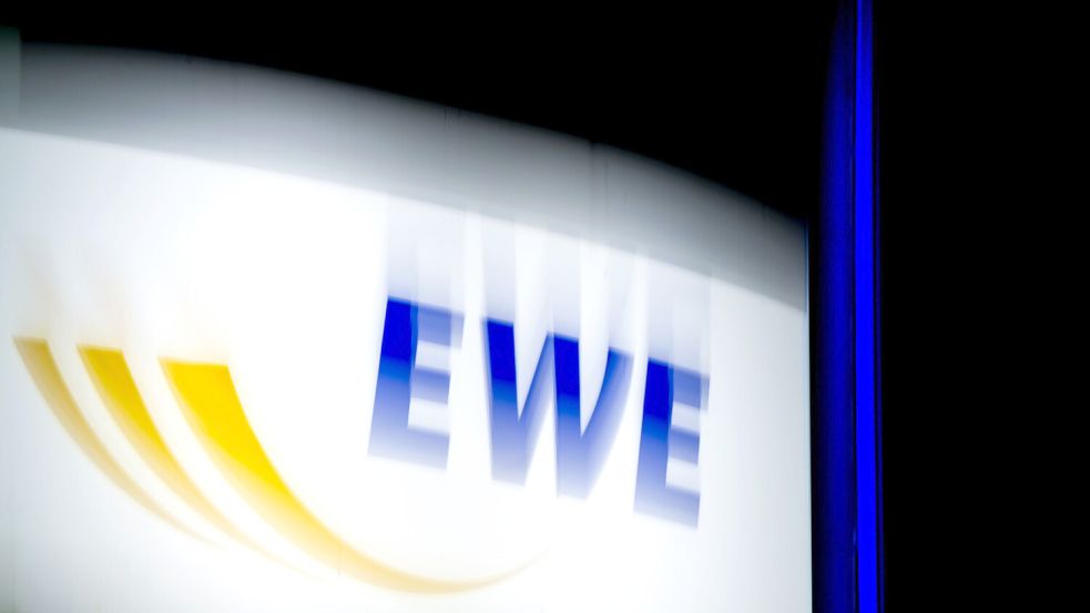 Das Logo des Oldenburger Energieversorgers EWE. Foto: DPA