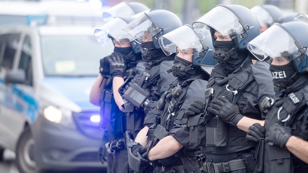Die Polizei wird bei dem umstrittenen Konzert vor Ort sein. Foto: DPA