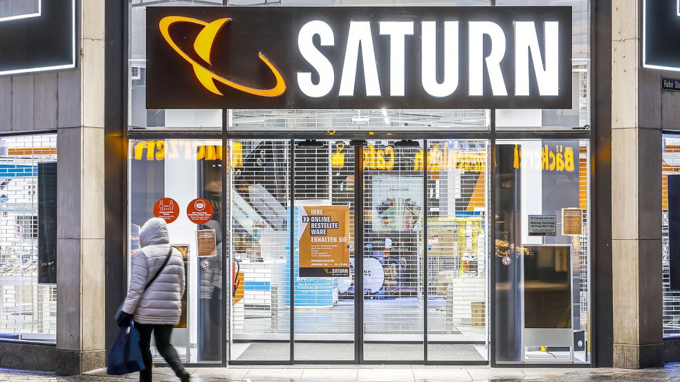 Viele Saturn-Märkte in Deutschland haben dicht gemacht. Foto: imago images/Rupert Oberhäuser