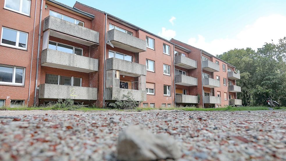 Einige Balkone sind beschriftet. Foto: Romuald Banik
