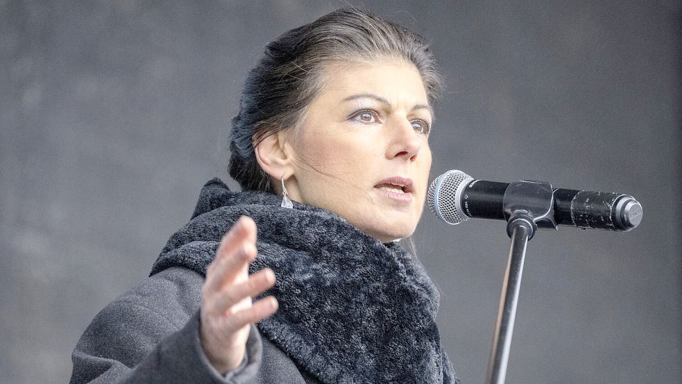 Politikerin Sahra Wagenknecht sorgt für Streit. Foto: DPA