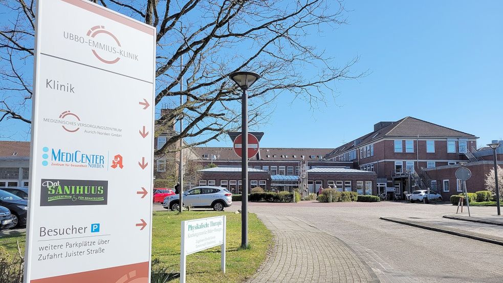 Der Norder Standort der Ubbo-Emmius-Klinik. Foto: Kresse