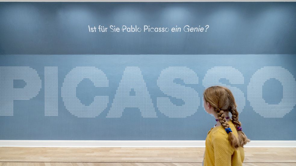 Ware er nun ein Genie oder nicht? Das Picasso-Museum in Münster stellt die Frage aller Fragen zum Überkünstler Picasso. Foto: Hanna Neander / Picasso-Museum