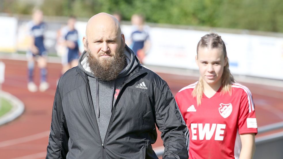 Trainer Tammo Pfeiffer möchte, dass mehr Fußball gespielt wird.