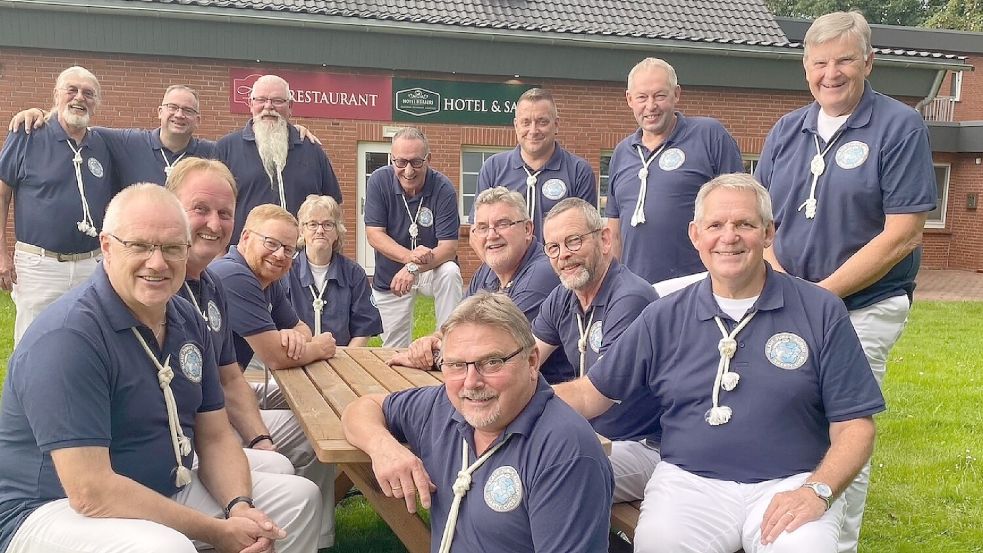 Der Shantychor „Blaue Jungs“ will neue Wege gehen, um die Zukunft der Chormusik in der Region zu sichern. Foto: Holger Janssen