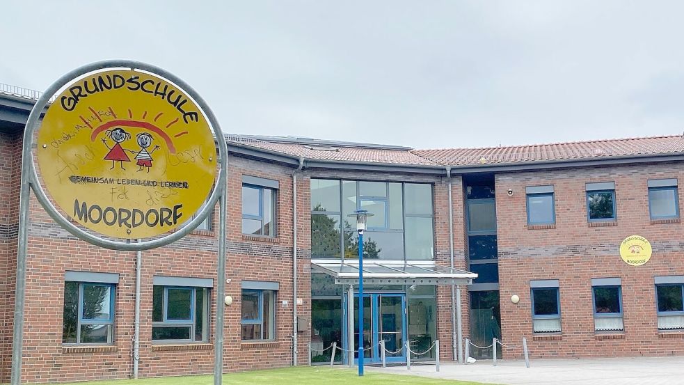 Die Grundschule in Moordorf steht voraussichtlich ab Februar 2024 unter neuer Leitung. Foto: Holger Janssen