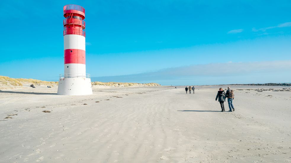 Auf Helgoland teilen sich Touristen den Strand manchmal mit Seehunden. Foto: Imago Images/Pond5 Images