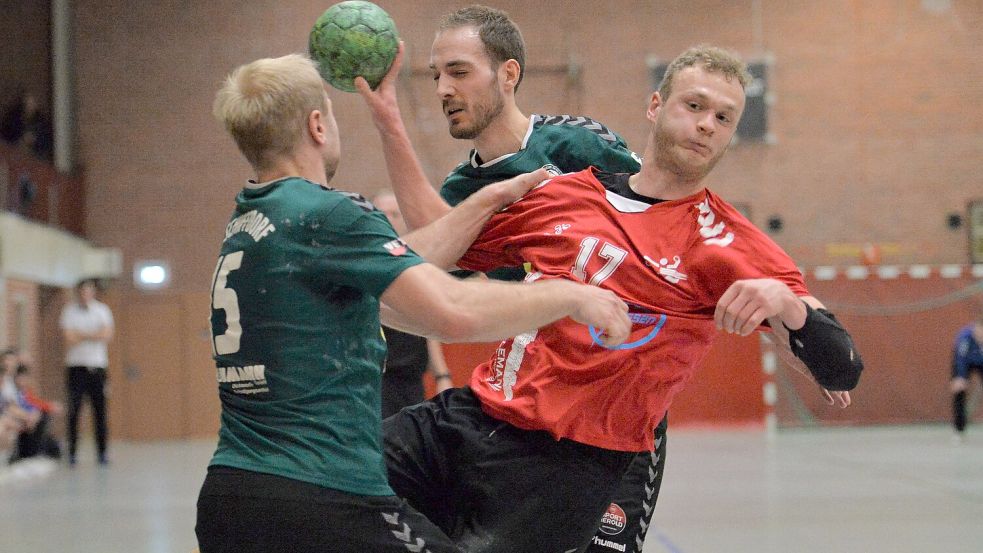 Mit Arne Tuinmann wird diese Saison ein Top-Torschütze im Team des Oberliga-Aufsteigers OHV Aurich II fehlen. Foto: Bernd Wolfenberg