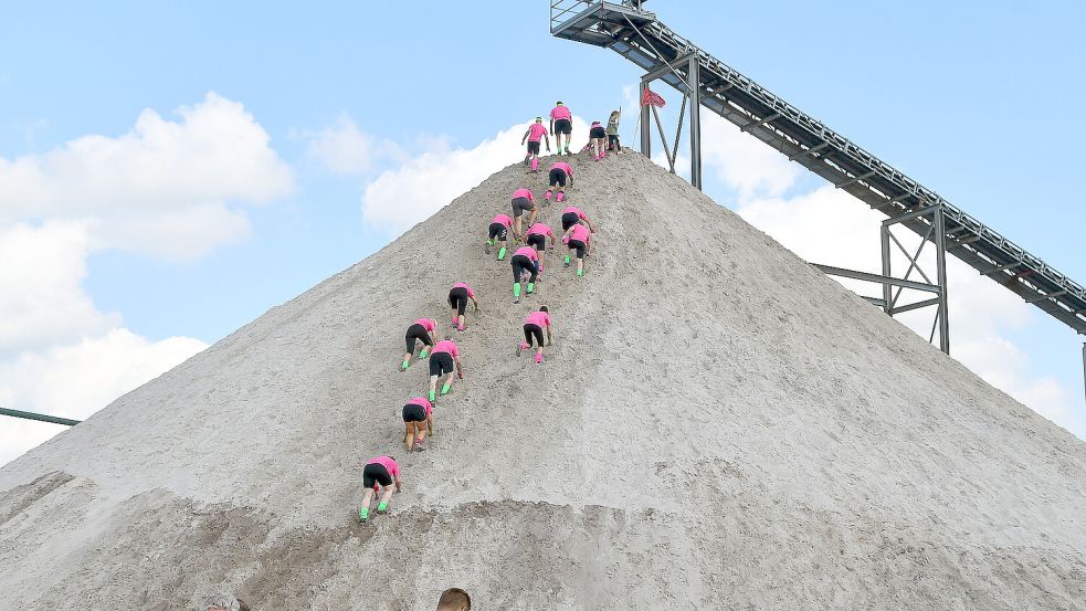 Der Sandhügel der Schmerzen.