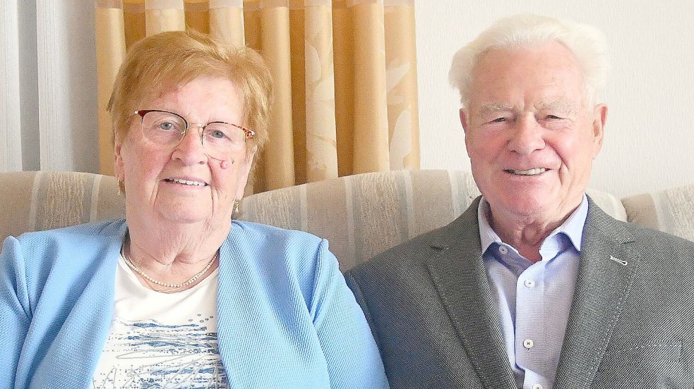 Marga und Hermann Friedrichs sind seit 65 Jahren verheiratet – und glücklich. Foto: Gerd-Arnold Ubben